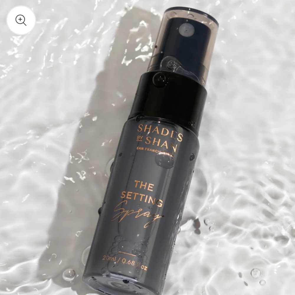 NWT SHADES BY SHAN The Setting Spray - Hyaluronic Acid, Niacinamide & Ginseng
